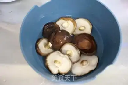 Make Egg mushroom dumplings step 4