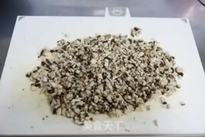 Make Egg mushroom dumplings step 6