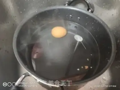 Make Potato egg salad step 1