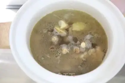 Make Cowtail melon soup step 5