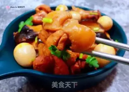 Make Frozen chicken legs for mushroom eggs step 15