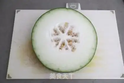 Make Cowtail melon soup step 6