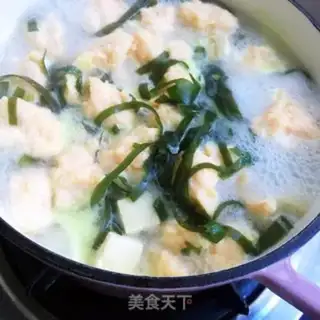 Make Shrimp tofu soup step 11