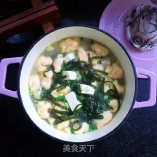 Make Shrimp tofu soup step 12