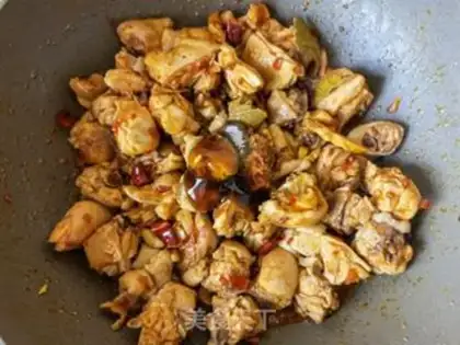 Make Potato chicken leg step 13