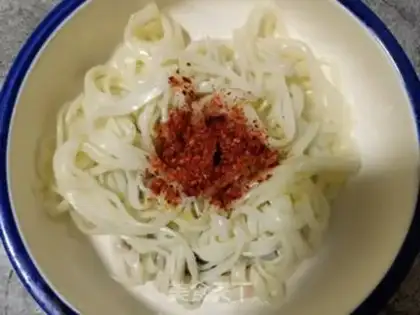 Make Oily rice step 4