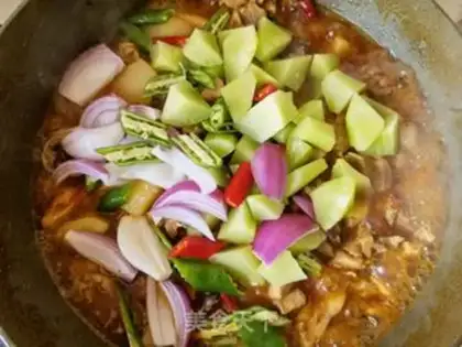 Make Potato chicken leg step 19