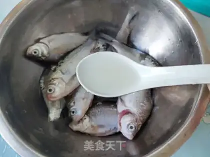 Make Boiled little twigs step 1