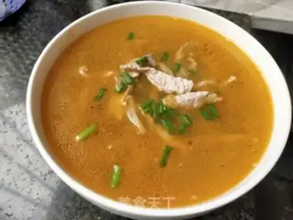 Make Squeeze meat soup step 8