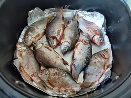 Make Boiled little twigs step 5