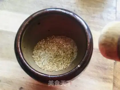 Make Sesame salt rice powder step 3
