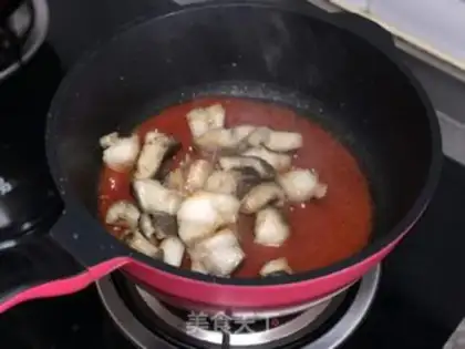 Make Black cod piece of eggplant step 6