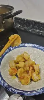Make Mustard shrimp balls step 4