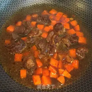 Make Carrots, peas, ribs step 6