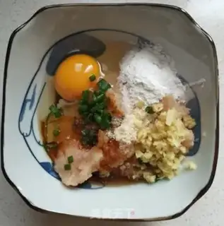 Make Chickenball tofu step 0