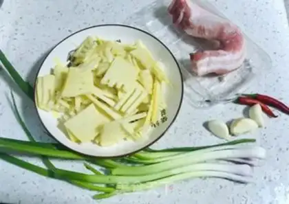 Make Spring fried meat step 6