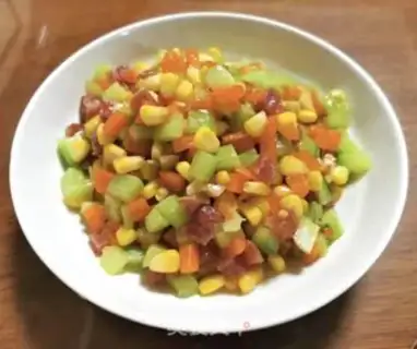 Make Colored little fry step 6