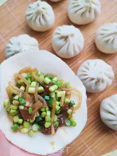 Make Powder buns step 12