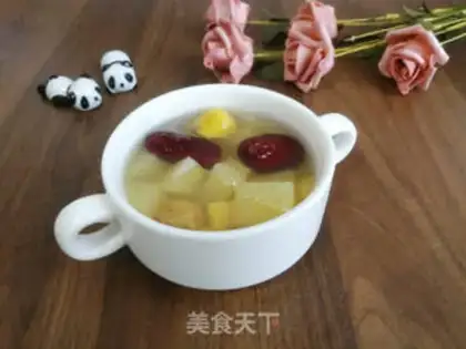 Make Chestnut apple palm tea step 3