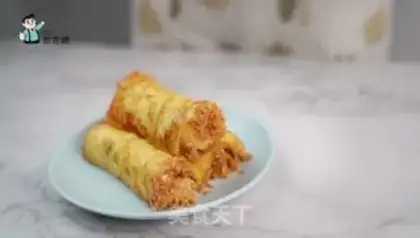 Make Toast pine rolls step 6