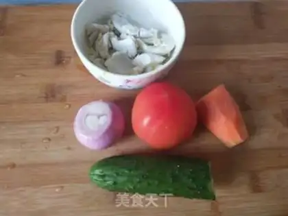 Make Quaffle tomato onions step 0