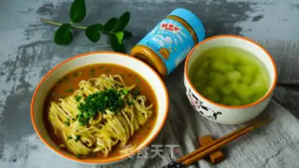 Make Peanut butter noodles step 5