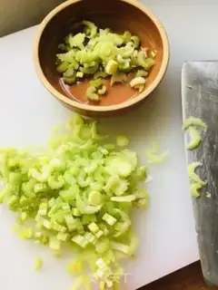 Make Salted celery step 1