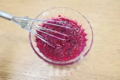 Make Flamingo ice cream step 4