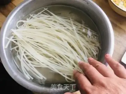 Make Mashed rice powder step 0