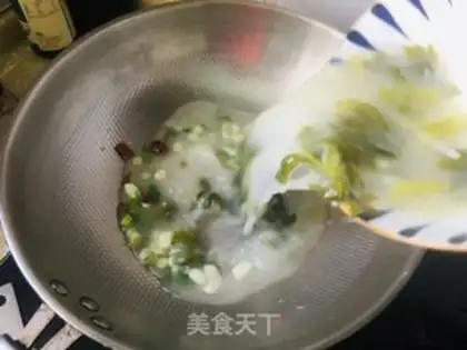 Make Mashed rice powder step 3