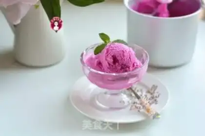 Make Flamingo ice cream step 9