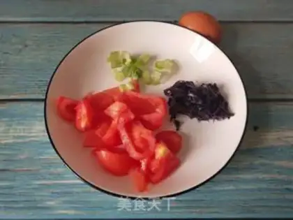 Make Potato omelet soup step 1