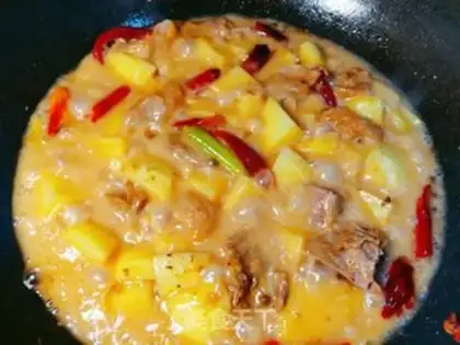 Make Potatoes for duck step 6
