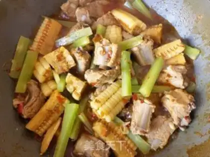 Make The corn rib step 18