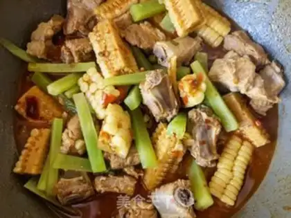 Make The corn rib step 20