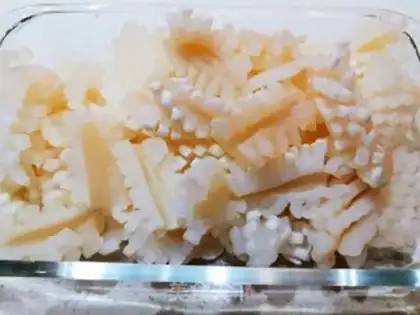 Make Fired squid flowers step 0