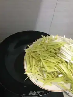 Make Garlic soy dry step 1