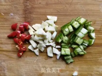 Make Carrot and oil powder step 0