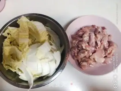 Make Chicken and cabbage step 0