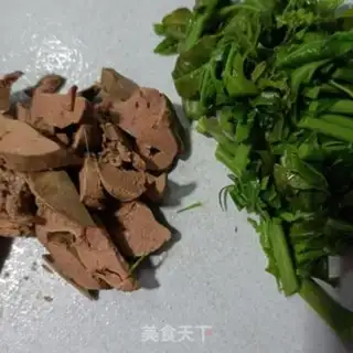 Make Puffing chicken liver with a needle step 7