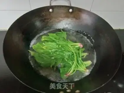 Make Spinach Juice step 1
