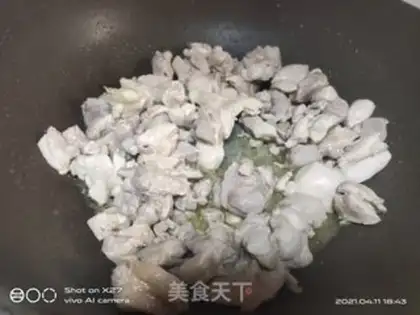 Make Chicken and cabbage step 2