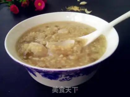 Make Green bean rice porridge step 6