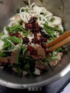 Make Puffing chicken liver with a needle step 12