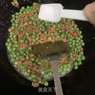 Make Peas, fried meat step 6