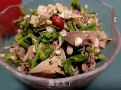 Make Puffing chicken liver with a needle step 15