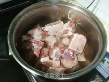 Make Pork stew step 1