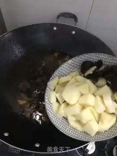 Make Potato mushroom beef step 7