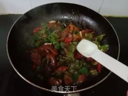 Make Pepper fried liver step 5