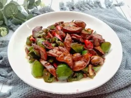 Make Pepper fried liver step 6